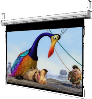 Deckeneinbau Multiformat Heimkino Leinwand VnX Atlantis